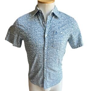 Penguin men's floral short sleeve button down size S